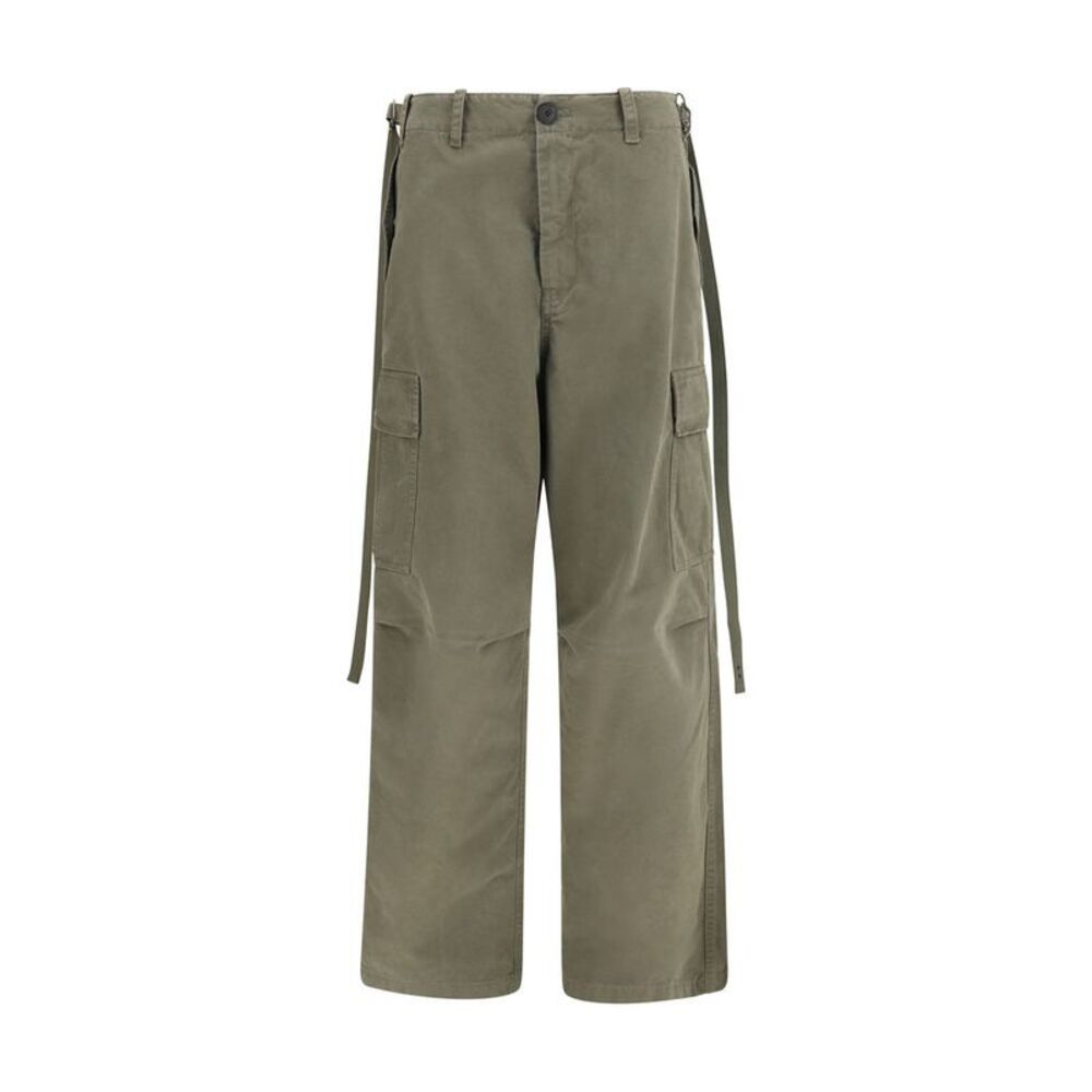 Fendi Bicolor Cotton Cargo Women's Pants